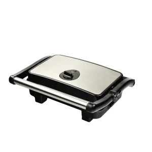105 Degree Electric Sandwich Steak Grills Maker with Bakelite Handle Open Contact Grill for Home Use
