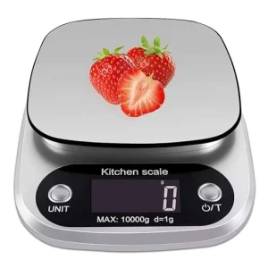 10KG 1g Household Baking Cooking Scale Electronic Food Scale 5KG 0.01g Stainless Steel Digital Food Kitchen Scale