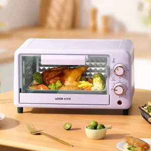 10L Healthy Oil-Free Electric Oven Air Fryer Household Bakery Toaster Pizza Kitchen Appliances