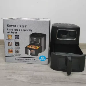 10L Visual Air Fryer LCD Touch Screen Food Cooking Oven Easy to Use Display Technology