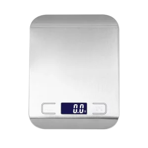 10kg 1g Battery Powered Stainless Steel Electronic Portable Digital Kitchen Scale Home Use
