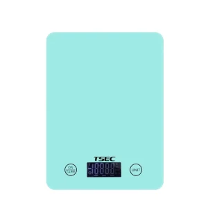 10kg 1g Tempered Glass Electronic Digital Scale Battery Powered Weighing Machine Kitchen Food Scale