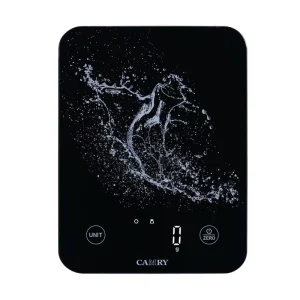 10kg Rechargeable Food Scale Waterproof Tempered Glass Escala De Cocina Grams and Ounces Home Electronic Balance Kitchen Scales