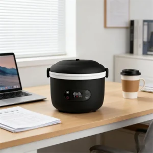 1100ML Cordless Electric Lunch Box with 8000mAh Battery 6 Temperature Levels for Office Outdoor Use