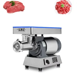 1100W High Power Mincer for Fresh Frozen Meat Processing Home Commercial Use Electric Compact Meat Slicer Grinder