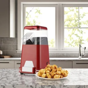 1107K Electric Popcorn Maker Machine Small Kitchen Appliance Plastic Oil Machine Maker for Household Use