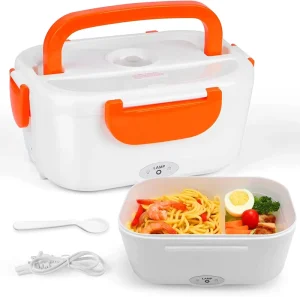 110V/220V 1.05L Heating Bento Warmer Food Heater Lunchbox Thermal Portable Heated Electric Lunch Box