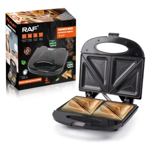 110V 220V Automatic Waffle Maker Detachable Breakfast Toaster Electric Panini Grill Stainless Steel