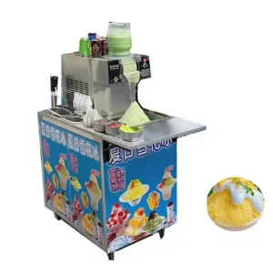 110V 220V Bingsu Shaved Machine Electric Snow Cone Ice Shaver Maker Shaved Snowflake Ice Machine