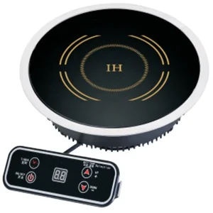 110V 220V Build in Commercial Electric Induction Cooker Round Hotpot Electric Induction Stove