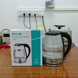 110V/220V Colored Electric Kettle CE/CB/LFGB Certification 1.8L Cordless Glass Temperature Control Boil-Dry Protection Household