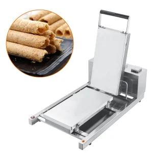 110V 220V Custom Commercial Durable Safe Electric Waffle Making Machine Quickly Baking Children’s Egg Roll Cone Making Machine