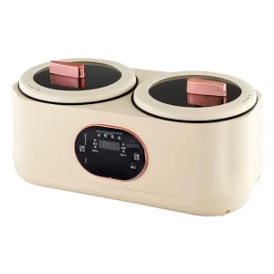 110V 220V Double boiler Electric Hot Pot Fully Automatic Multi Function Rice Cooker Smart Timer 3 4L Capacity 1001 1200W