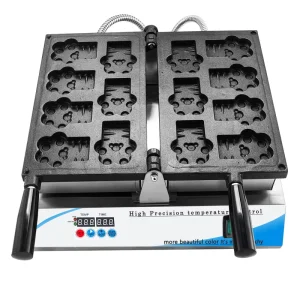 110V 220V Kitchen Appliance for Waffle Making Commercial Non Stick Coating Business Egg Waffle Maker
