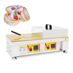 110V 220V Single Double Head Japanese Souffle Pancake Maker Fluffy Pancake Maker Souffle Pancake Maker Dorayaki Machine for Sale
