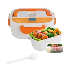 110V 40W Portable Electric Lunch Box BPA Free USB Heated Lunch Box Food Warmer for Car or Office