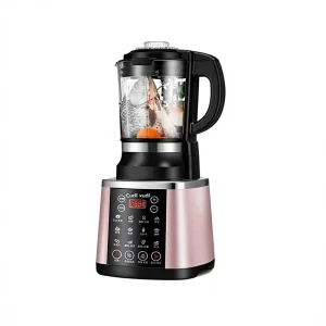 110V 800W Glass Blender with Touch Control 7-Speed 1.75L Capacity Automatic Cleaning Heating Keep Warm & Steam for Household Use