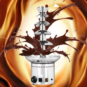 110V Chocolate Fountain Cascade Machine 7 Tier Chocolate Fountain Melting Machine Chocolate Fountain Machine for Home