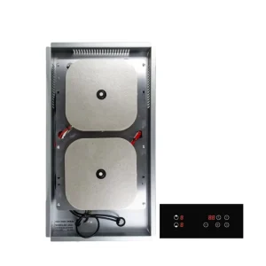 110V~220V 2 Hobs Hidden Electric Induction Cooker Stainless Steel Invisible Built-In Induction Cooktop Hot Plates