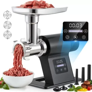 110v 220v 3200w Electric Meat Grinders Slicers Machine Sausage Maker Meat Grinders Aluminum Kitchen Tool