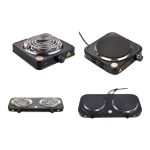 110v 220v 5 Power Adjustment 2000W Home Kitchen Cooking Portable Electric Stove Hot Plate Cooker Single Double Coil Burner