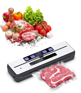 115W Double Sealer Lines Kitchen Vacuum Sealer Machine Custom Food Vacuum Sealer for Household