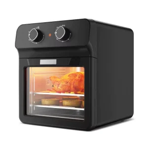 11L Electric Smart Dual Voltage Air Fryer Oven 1700W Oil Free Variable Temp Timer 360 Convection Stainless Household Outdoor