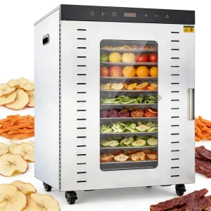 12 16 20 Layer Multifunction Powerful Food Dehydrator Fruit Dryer Machine
