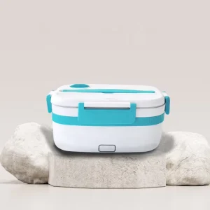 12 24 110V Self Heating Lunch Box 80W Truck Car Plug in Electric Warmer Lunch Box Portable Food Heater