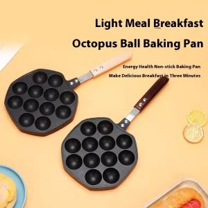 12 Hole Square Cast Iron Egg Frying Pan