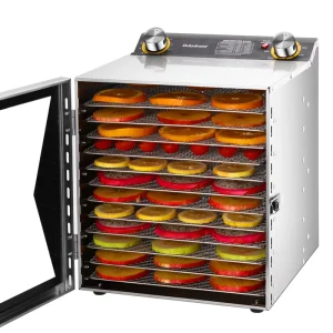 12 Layers Household Fruit and Vegetablefood Dehydrator Meat Drying Oven Dehydrating Machines