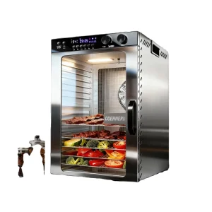 12 Tray Electric 48h Timer 30 90 Stainless Steel Food Vegetable Dehydrator Home Commercial Use Dries Fruits