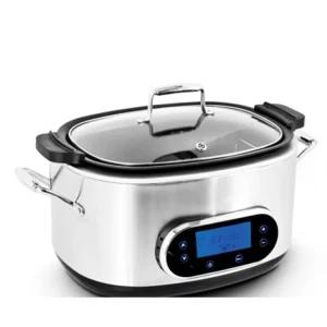 12 in 1 Digital Multi Cooker Sous Vide Cooker LCD Large Display Screen Touch 6.0l Programmable Slow Cooker