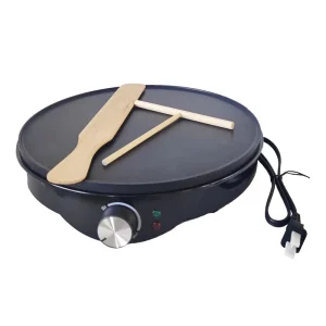 12 inch Crepe Maker Machine Electric Crepe Maker Crepes Roti Multi functional Pancake Machine Electric Griddle &T Stick + Shovel