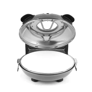 12 inch Stainless Steel 1200W Class A Energy Efficient Multi use Electric Pizza Oven