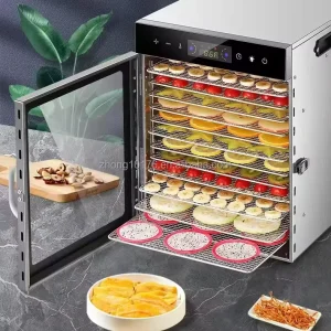 12-layer Commercial and Household Food Dehydrator, Durable and Long-lasting