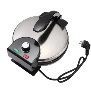 1200W 12 Inch Stainless Steel Electric Crepe and Pancake Tortilla Roti Maker Non Stick Press Waffle Maker