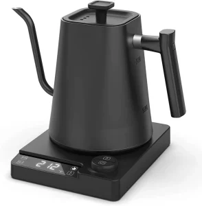 1200W Adjustable Gooseneck Electric Kettle 1L Stainless Steel Coffee Pourer Metal Gooseneck Electric Coffee Kettle