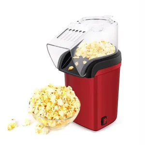 1200W Electric Hot Air Popcorn Maker Machine 16 Cups Portable Popcorn Makers for Home