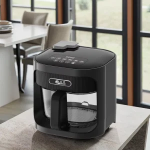 1200W Multifunctional Electric Oven Smoke-Free Large Capacity Air Fryer and Oven Home Appliance for Household Use