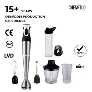 1200W OEM Kitchen Electric Food Hand Stick Blender Immersion Kitchen Cake Mixer