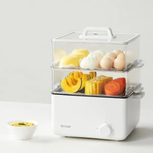 1200W Ollas Antiadherentes Cooking Hotpot 5L Steamer Ollas Multipropsito Elctricas