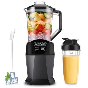 1200W Powerful Smoothie Blender Smart Technology Blended Frozen Fruit Nutri Blender