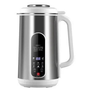 1200ml Stainless Steel Soybean Milk Machines Noise-reducing Mini Blender Household Soy Milk Maker Blender Touch Control