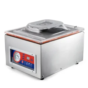 120W Electric Vacuum Food Sealer for Bottles and Belts with Paper Packaging
