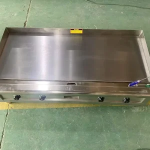 120cm Commercial Restaurant Equipment Stainless Steel Flat Hot Plates Grill Electric Griddle for Sale