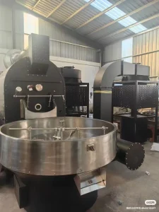 120kg High Efficiency Gas Coffee Roaster Industrial Grade Coffee Bean Roaster for Factory Use