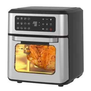 12L 15L Stainless Steel Smart Air Fryer Digital Toaster Oven Bake Broil Roast Air Fryer Oven Without Oil