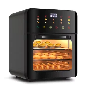 12L Air Fryer Toaster Oven Small Kitchen Appliances Built in Digital Air Fryer Oven With Countertop Ovens