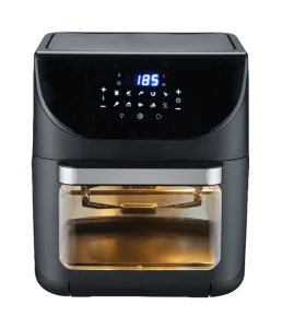 12L Capacity Air Fryer Oil Free Digital Air Fryer with Visible Window Electric Deep Air Fryer